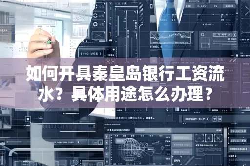如何开具秦皇岛银行工资流水?具体用途怎么办理?