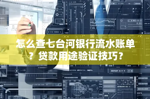 怎么查七台河银行流水账单?贷款用途验证技巧?