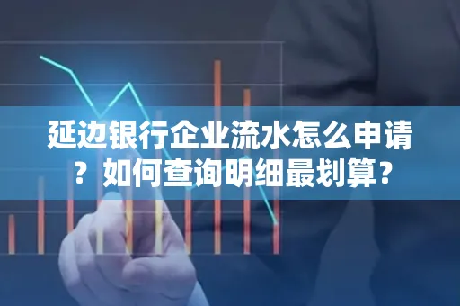 延边银行企业流水怎么申请?如何查询明细最划算?