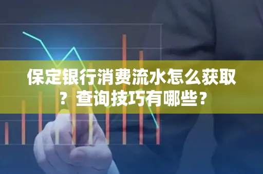 保定银行消费流水怎么获取？查询技巧有哪些？