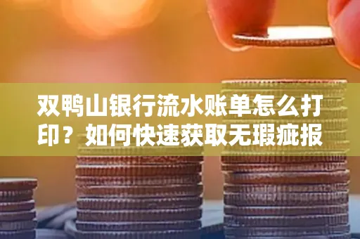 双鸭山银行流水账单怎么打印？如何快速获取无瑕疵报告？