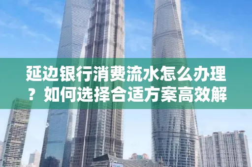 延边银行消费流水怎么办理？如何选择合适方案高效解决？