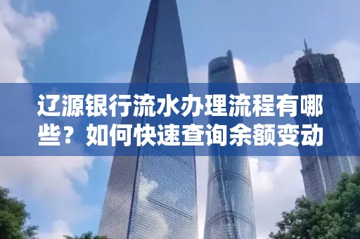 辽源银行流水办理流程有哪些?如何快速查询余额变动?