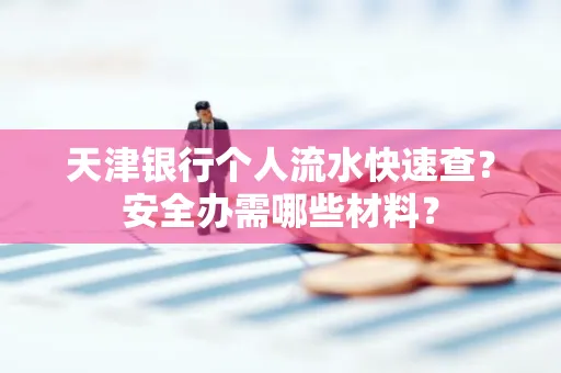 天津银行个人流水快速查?安全办需哪些材料?
