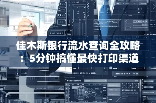 佳木斯银行流水查询全攻略:5分钟搞懂最快打印渠道