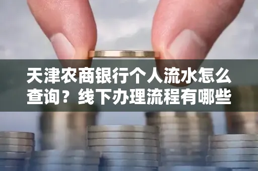 天津农商银行个人流水怎么查询?线下办理流程有哪些?高效省时技巧