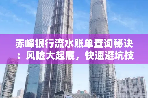 赤峰银行流水账单查询秘诀:风险大起底,快速避坑技巧大公开!