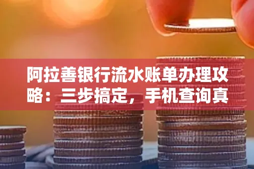 阿拉善银行流水账单办理攻略：三步搞定，手机查询真方便