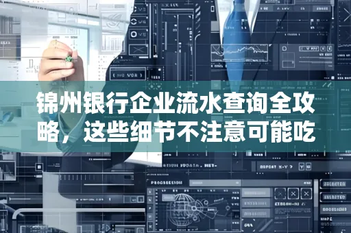 锦州银行企业流水查询全攻略,这些细节不注意可能吃大亏